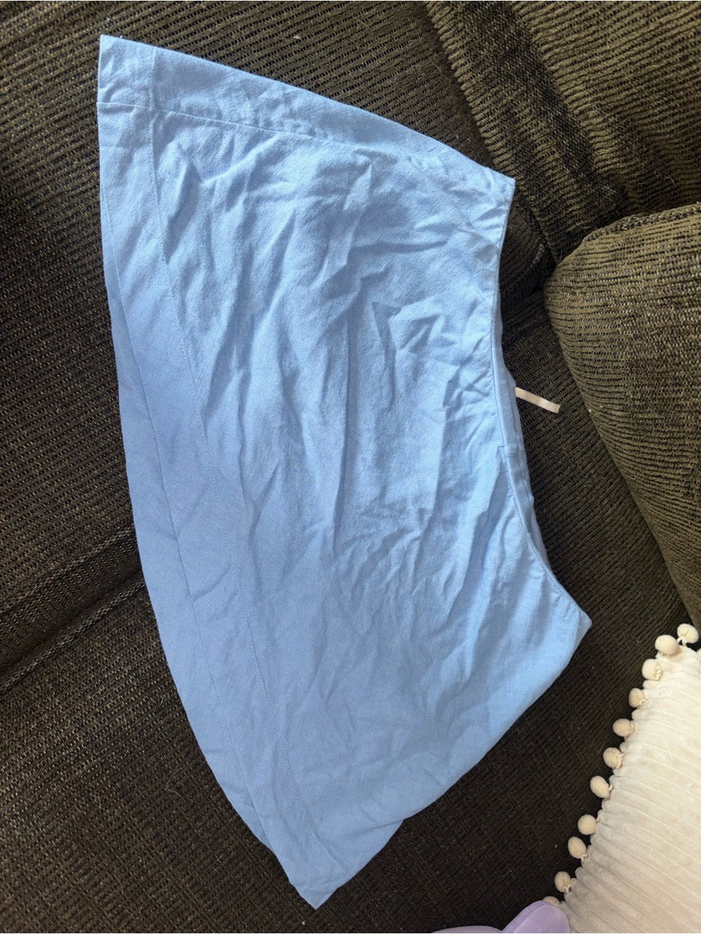 Free People Light Blue Flowy Skort Women’s Size Large